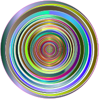 Prismatic Abstract Vortex 18 2 Variation 2 No Background