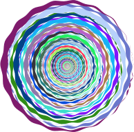 Prismatic Abstract Vortex 19