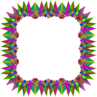 Prismatic MultiPoint Star Frame 4
