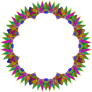 Prismatic MultiPoint Star Frame 7