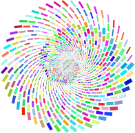 Prismatic Abstract Vortex 20 No Background