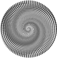 Abstract Vortex 21 Variation 3 No Background