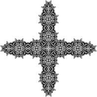 Celtic Knot Ornament Derivation Cross 2