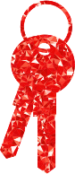 Ruby Keys Silhouette