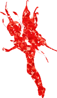 Ruby Female Fairy Silhouette