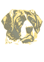 Vintage dog 02 - Blur