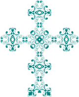 Vintage Floral Design Mark II Cross