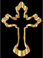 Gold Ornate Cross