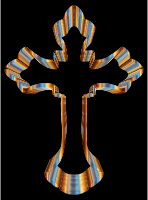Chromatic Ornate Cross