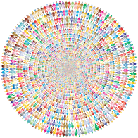 Prismatic Human Cooperation Vortex 2 No Background
