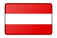 Austria flag (bevelled)
