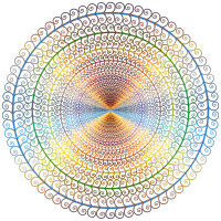 Prismatic Spiral Tree Circle 2 No Background
