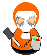 First responder - HAZMAT team worker