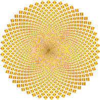 Hypnotic Checkerboard Vortex 6 No Background