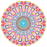 Kaleidoscopic Mandala No Background