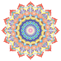Kaleidoscopic Mandala 2 No Background