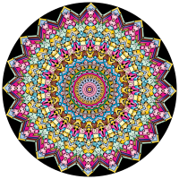 Kaleidoscopic Mandala 4