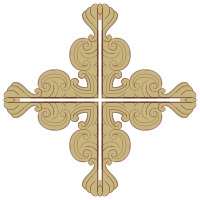 Ornate Frame 24 Derived Cross 2