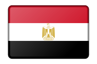 Egypt flag (bevelled)
