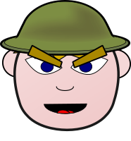 Angry Soldier Boy