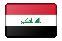Iraq flag (bevelled)