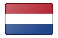Netherlands flag (bevelled)