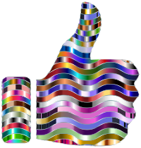 Prismatic Thumbs Up 7