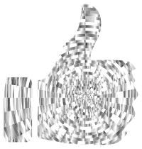 Prismatic Radial Thumbs Up 2