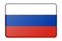 Russia flag (bevelled)