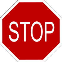 stop sign