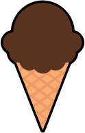Chocolate Ice-Cream Cone