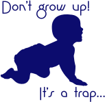A Warning in Blue
