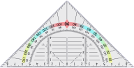 Triangular Protractor Improved