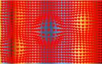Psychedelic Hearts Background