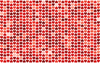 Prismatic Alternating Hearts Pattern Background 3 No Black Background