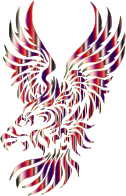 Chromatic Tribal Eagle 2 12 No Background