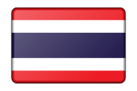 Thailand flag (bevelled)