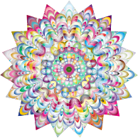 Prismatic Hypnotic Mandala