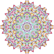 Prismatic Hypnotic Mandala 2