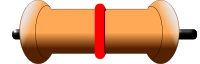 Resistor with color band
