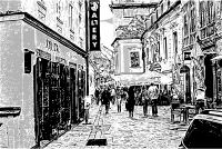 A Street in Bratislava