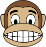 Monkey Emoji - Happy