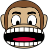 Monkey Emoji - Angry