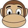 Monkey Emoji - Smile