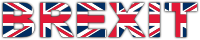 BREXIT With Drop Shadow