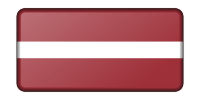 Latvia flag (bevelled)