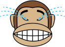 Monkey Emoji - Laughing out loud