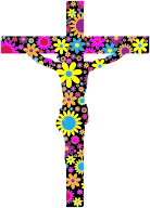 Floral Crucifix