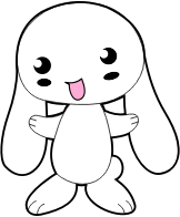 Cute Cartoon Bunny