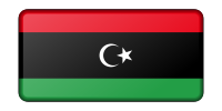 Libya flag (bevelled)